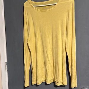 yellow long sleeve